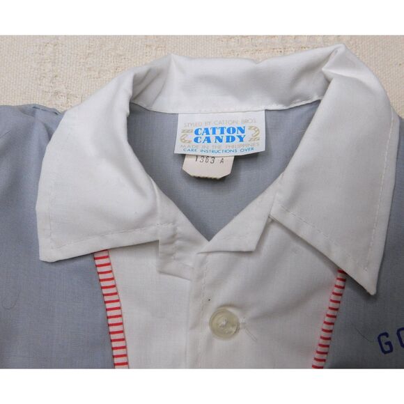 Vintage Catton Candy Boy's Sport Set Top Bottom Shoes 0-6 mo. Unused in Box Rare - Picture 10 of 12